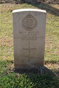 Ismailia War Memorial Cemetery - Boore, A B